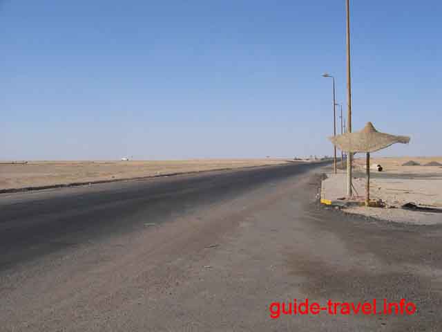 Дорога из Хургады в Каир